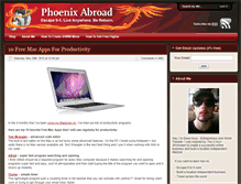 Tablet Screenshot of phoenixabroad.com
